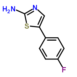 5-(4-Fluorophenyl)-1,3-thiazol-2-amine Structure