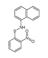 2-nitro-benzenesulfenic acid-[1]naphthylamide Structure