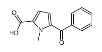 5-Benzoyl-1-methyl-1H-pyrrole-2-carboxylic acid Structure