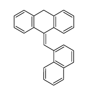 9-(1-naphthylmethylidene)-9,10-dihydroanthracene结构式