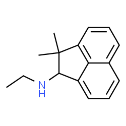 1-Acenaphthenamine,N-ethyl-2,2-dimethyl-(8CI) structure