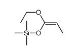 1-ethoxyprop-1-enoxy(trimethyl)silane Structure