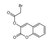 (2-oxochromen-3-yl) 2-bromoacetate Structure