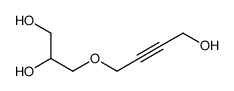 3-(4-hydroxybut-2-ynoxy)propane-1,2-diol Structure