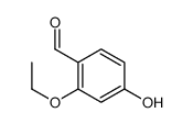 2-ethoxy-4-hydroxybenzaldehyde Structure