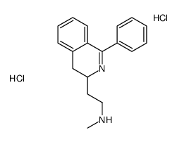 N-methyl-2-(1-phenyl-3,4-dihydroisoquinolin-3-yl)ethanamine,dihydrochloride结构式