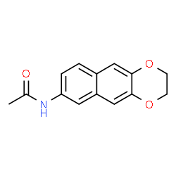 Naphtho[2,3-b]-p-dioxin,7-acetamido-2,3-dihydro- (5CI) Structure