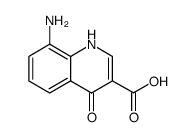 3-Quinolinecarboxylicacid,8-amino-1,4-dihydro-4-oxo-(9CI) structure