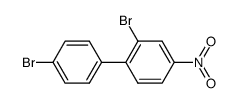 2,4'-dibromo-4-nitro-biphenyl Structure