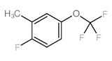 2-FLUORO-5-(TRIFLUOROMETHOXY)TOLUENE结构式