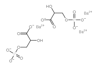 3-phosphoglyceric acid barium salt结构式