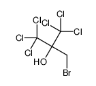 2-(bromomethyl)-1,1,1,3,3,3-hexachloropropan-2-ol结构式