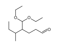 4-(diethoxymethyl)-5-methylheptanal Structure
