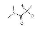 D-2-chloro-propionic acid dimethylamide Structure