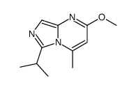 2-methoxy-4-methyl-6-propan-2-ylimidazo[1,5-a]pyrimidine Structure