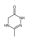 1,4,5-trihydro-3-methyl<1,2,4>triazin-6(2H)-one Structure