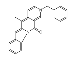 2-benzyl-5-methylindolo[1,2-b][2,7]naphthyridin-12-one结构式