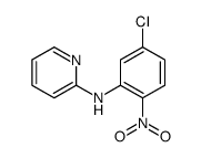 N-(5-chloro-2-nitrophenyl)pyridin-2-amine结构式