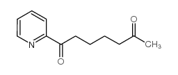 1-(2-PYRIDYL)HEPTAN-1,6-DIONE结构式