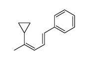 4-cyclopropylpenta-1,3-dienylbenzene Structure