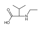 N-ethyl-L-Valine。 structure