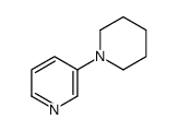 3-piperidin-1-ylpyridine Structure