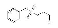 Benzene,[[(3-chloropropyl)sulfonyl]methyl]- Structure