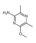 6-methoxy-3,5-dimethylpyrazin-2-amine Structure