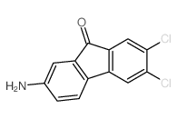 9H-Fluoren-9-one,7-amino-2,3-dichloro- Structure