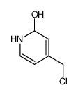 4-(chloromethyl)-1,2-dihydropyridin-2-ol Structure