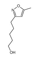 3-Isoxazolepentanol,5-methyl-(9CI)结构式