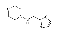 N-(1,3-Thiazol-2-ylmethyl)-4-morpholinamine Structure