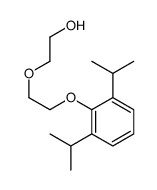 2-[2-[2,6-di(propan-2-yl)phenoxy]ethoxy]ethanol结构式