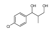 1-(4-chlorophenyl)-2-methylpropane-1,3-diol结构式