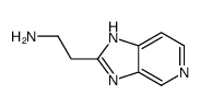 2-(3H-imidazo[4,5-c]pyridin-2-yl)ethanamine结构式