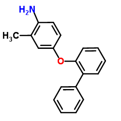 4-(2-Biphenylyloxy)-2-methylaniline Structure