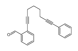 2-(8-phenylocta-1,7-diynyl)benzaldehyde结构式