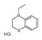 4-ethyl-2,3-dihydro-1,4-benzothiazine,hydrochloride Structure