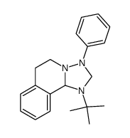 1-tert-butyl-3-phenyl-1,2,3,5,6,10b-hexahydro-[1,2,4]triazolo[5,1-a]isoquinoline Structure