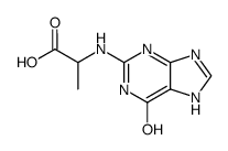 L-Alanine,N-(6,7-dihydro-6-oxo-1H-purin-2-yl)- (9CI) picture