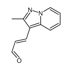 3-(2-methylpyrazolo[1,5-a]pyridin-3-yl)prop-2-enal Structure