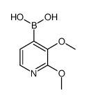 2,3-Dimethoxypyridine-4-boronic acid结构式