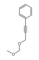 3-(methoxymethoxy)prop-1-ynylbenzene结构式