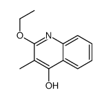 4-Quinolinol,2-ethoxy-3-methyl-(9CI) Structure