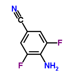 4-Amino-3,5-difluorobenzonitrile Structure