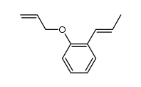 1-allyloxy-2-(prop-1-enyl)benzene结构式