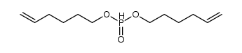 di(hex-5-en-1-yl) phosphonate结构式
