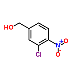 (3-Chloro-4-nitrophenyl)methanol structure