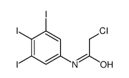 2-chloro-N-(3,4,5-triiodophenyl)acetamide Structure