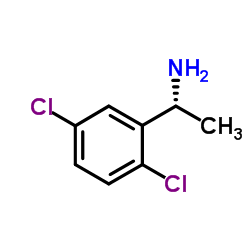 (R)-1-(2,5-dichlorophenyl)ethan-1-amine structure